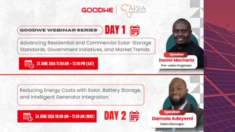 GoodWe Africa Webinar Series: Solar & Energy Storage Across East & West Africa Image