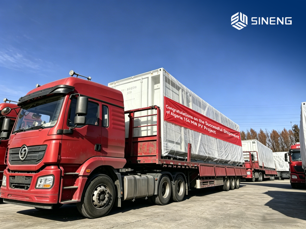 Driving North Africa’s Solar Expansion: Sineng Electric Supplies 154 MW of Inverters for Algeria PV Projects Image